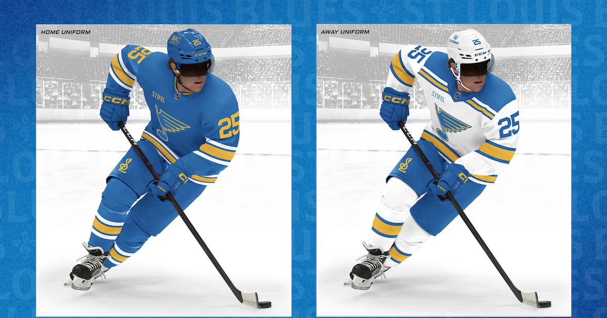St. Louis Blues unveil new retro uniforms, brand identity inspired by recent Winter Classic looks