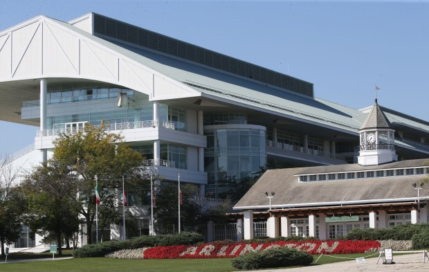 Arlington Park International Racecourse in Arlington Heights is seen on...
