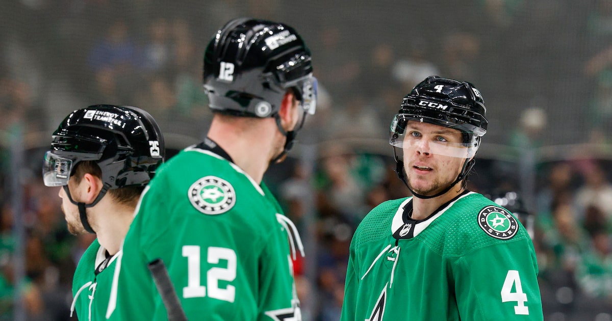 Stars defenseman Miro Heiskanen takes positive step in injury rehab