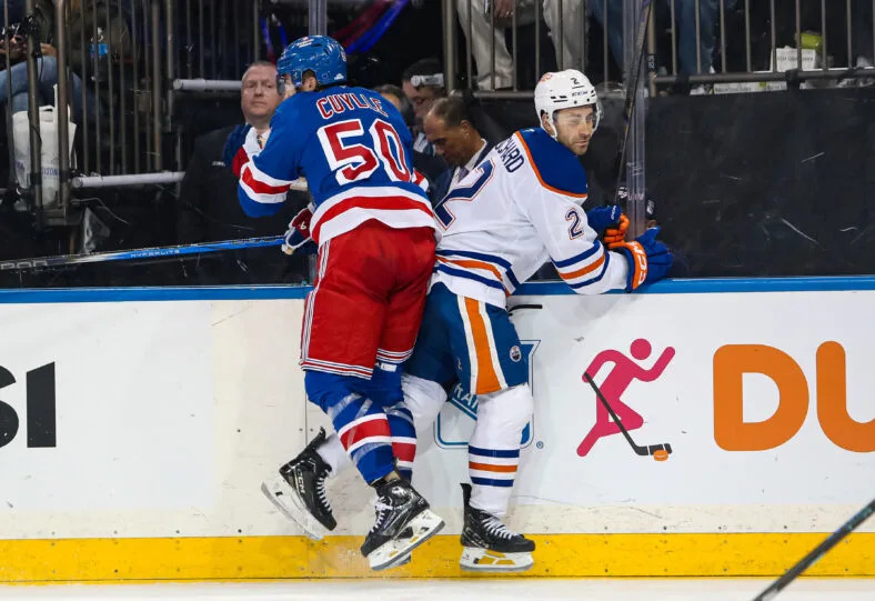 NHL: Edmonton Oilers at New York Rangers