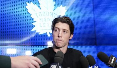 Maple Leafs, Golden Knights discussing trade for Mitch Marner's rights