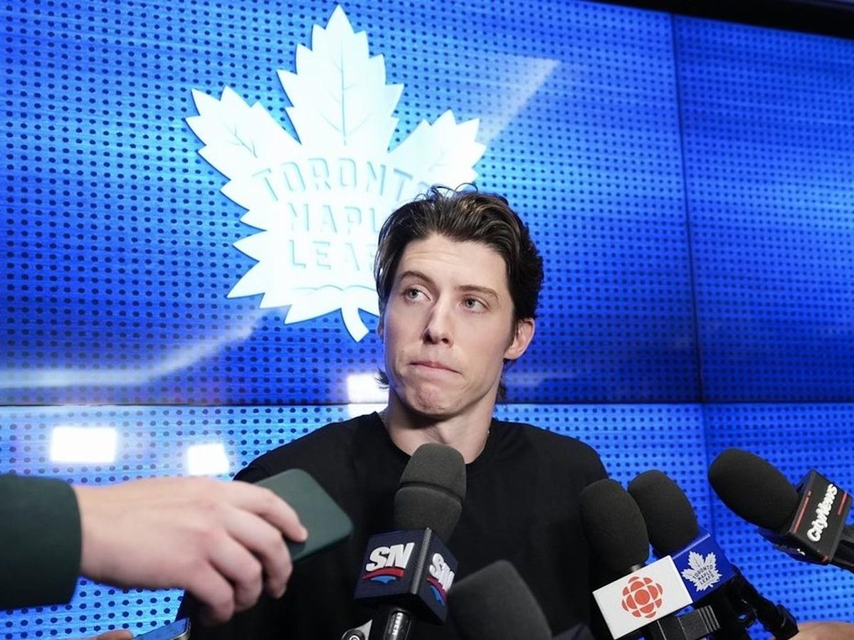 Maple Leafs, Golden Knights discussing trade for Mitch Marner's rights