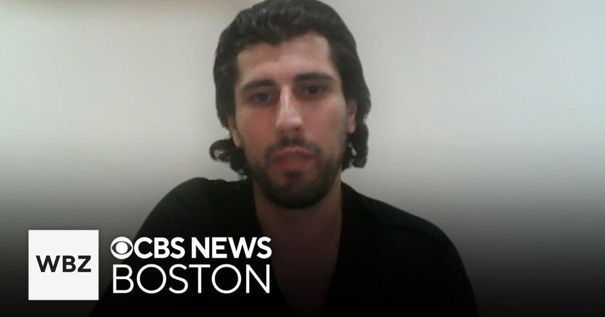 Hockey player from Boston stuck in Israel says "there's danger everywhere"