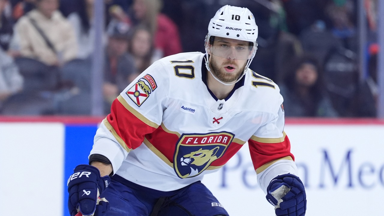 Panthers' A.J. Greer remains out for Game 2 against Oilers