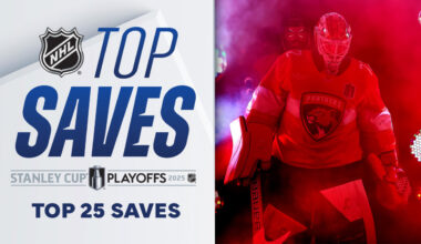 Top 25 Saves of 2025 Stanley Cup Playoffs