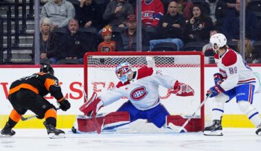 Matvei Michkov leads Philadelphia Flyers past Canadiens in first game after John Tortorella's firing
