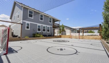 Northern Colorado Home For Sale Features Backyard Hockey Rink