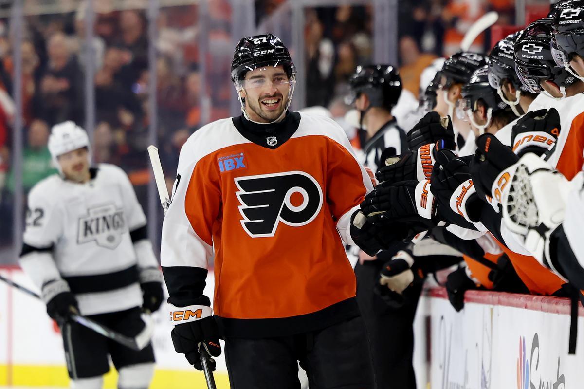 Flyers Re-sign Noah Cates to 4-Year Deal
