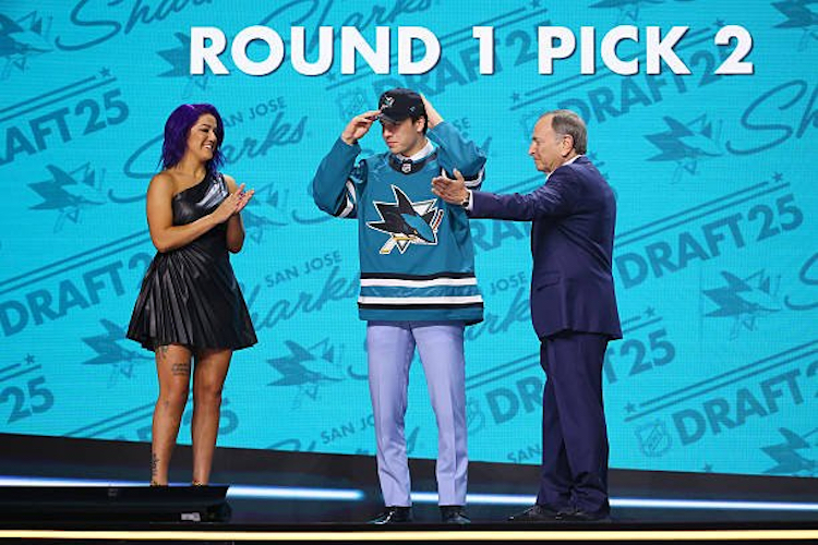 WWE Superstar Bayley Announces The Second Overall Pick For the San Jose Sharks In The 2025 NHL Draft
