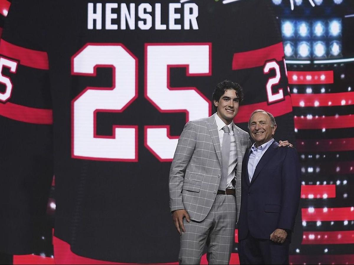Ottawa Senators get their man, defenceman Logan Hensler, at No. 23 in NHL draft