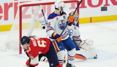 Oilers’ Jake Walman fined for roughing Matthew Tkachuk, squirting Panthers’ bench - Edmonton