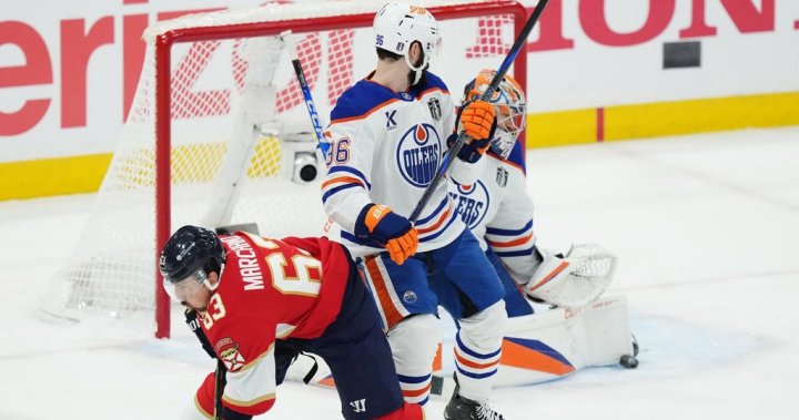 Oilers’ Jake Walman fined for roughing Matthew Tkachuk, squirting Panthers’ bench - Edmonton
