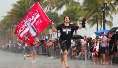 Florida Panthers' Stanley Cup parade. Here's the time, location and route.