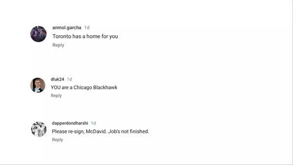 ​Connor McDavid flooded with comments about his future with the Oilers