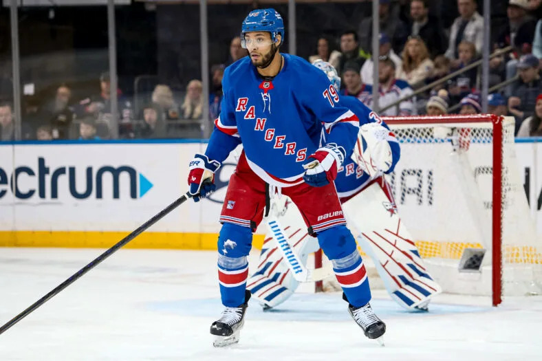 NHL: Vancouver Canucks at New York Rangers