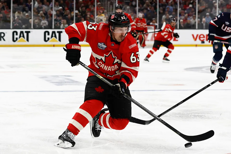 Don Cherry teased Brad Marchand's (63) possible return to the Boston Bruins as Marchand becomes an unrestricted free agent on July 1.Winslow Townson-Imagn Images