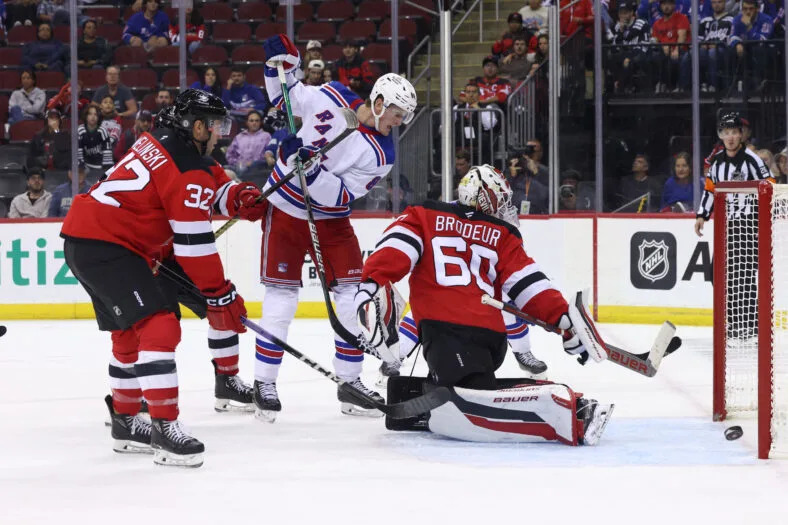 NHL: Preseason-New York Rangers at New Jersey Devils