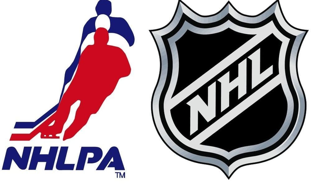 NHL CBA NHL Return NHLPA logos