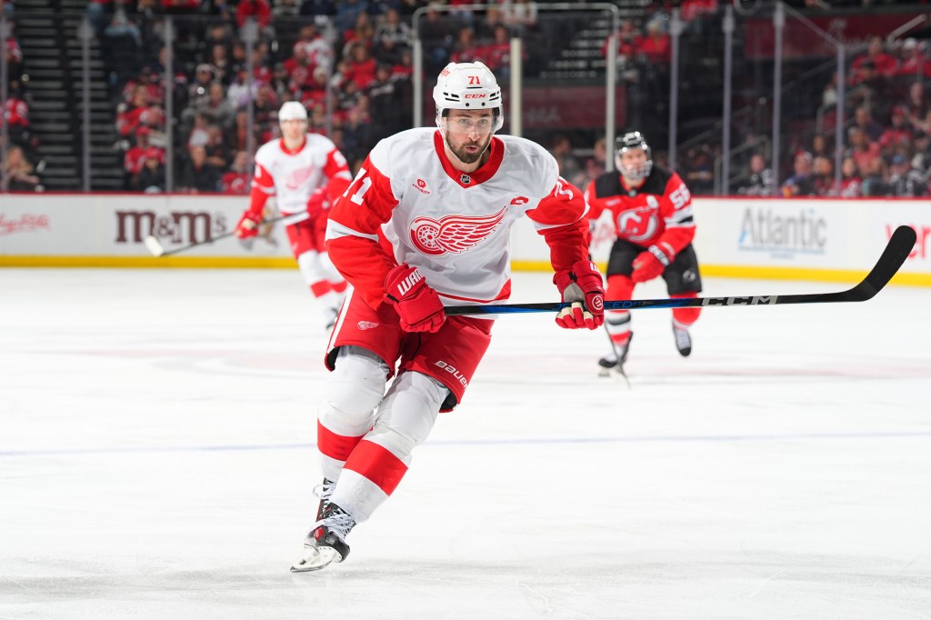 Dylan Larkin of the Detroit Red Wings.