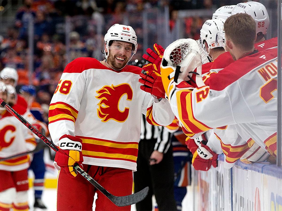 Flames reward Justin Kirkland with one-way contract