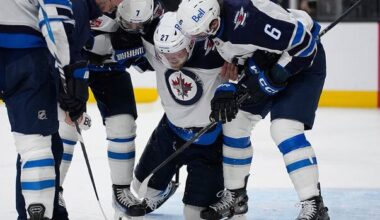 Jets forward Ehlers to miss start of Stanley Cup playoffs, out week to week