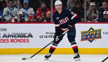 Jack Eichel named to US roster for 2026 Olympics