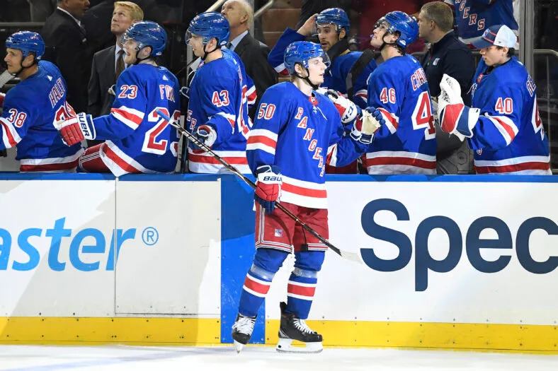 NHL: Preseason-New Jersey Devils at New York Rangers