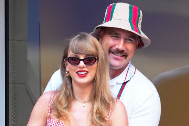 Gotham/GC Images Taylor Swift and Travis Kelce at the 2024 US Open