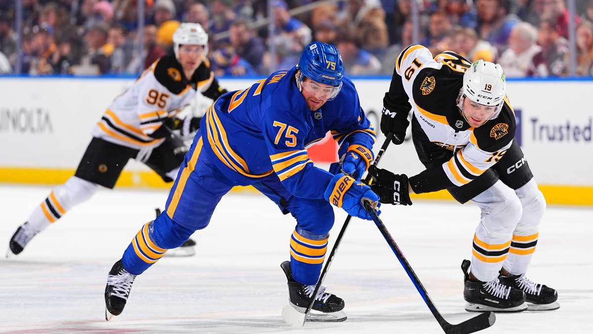 Buffalo Sabres beat the Boston Bruins 6-3 for 4th win in a row