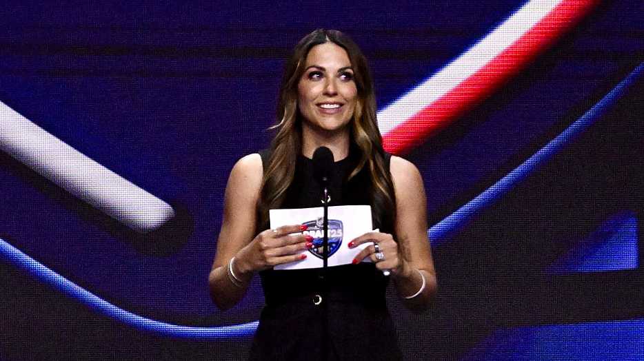 Widow of late hockey player Johnny Gaudreau announces Columbus Blue Jackets' first-round picks