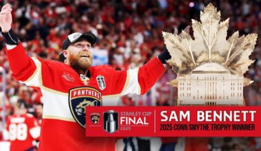 2025 Conn Smythe Trophy Winner: Sam Bennett