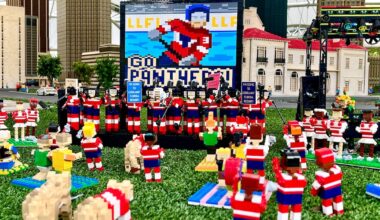 LEGOLAND Florida celebrates Florida Panthers at the Stanley Cup with LEGO Tribute