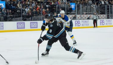 Clayton Keller lifts Utah Hockey Club to divisional win vs. St. Louis Blues