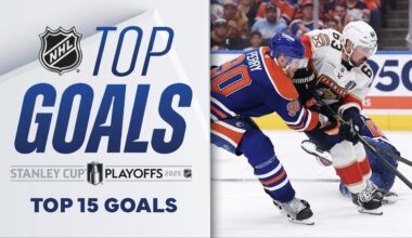 Top 15 Goals of 2025 Stanley Cup Playoffs