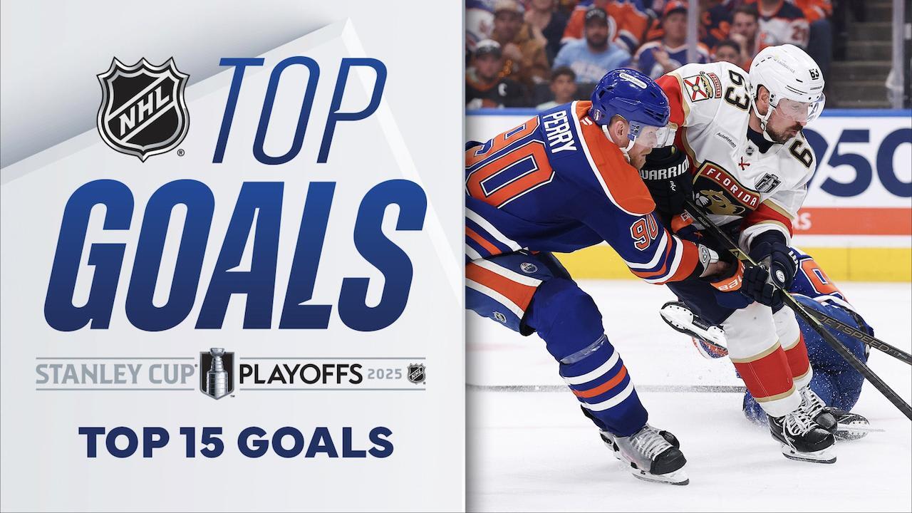 Top 15 Goals of 2025 Stanley Cup Playoffs