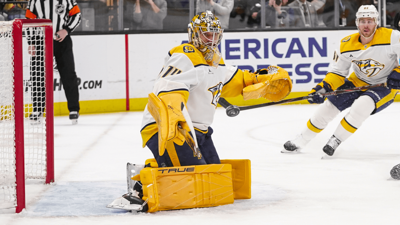 Saros makes 39 saves, Predators defeat Utah Hockey Club in shootout 