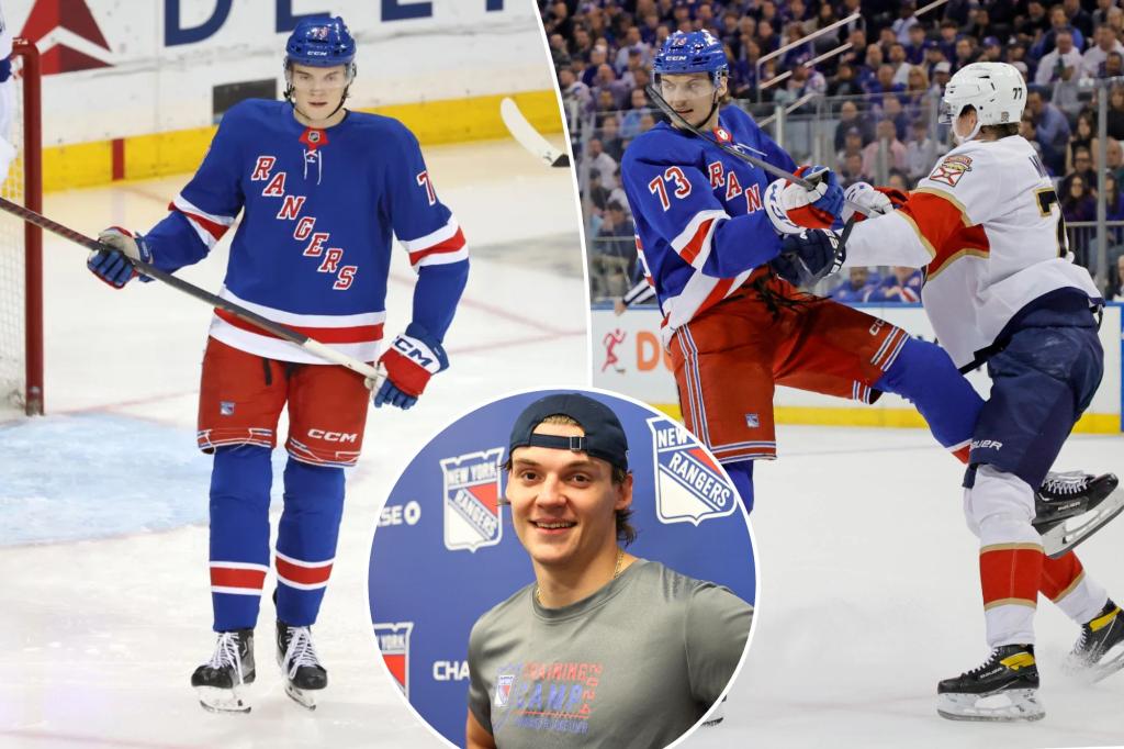 Rangers sign Matt Rempe to new contract before NHL free agency