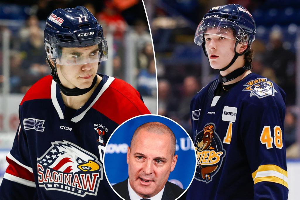 Islanders GM's hints about No. 1 pick, Matthew Schaefer