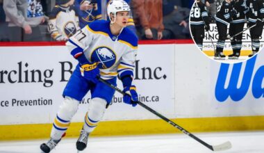 Sabres trade J.J. Peterka to Mammoth in massive pre-NHL draft shakeup