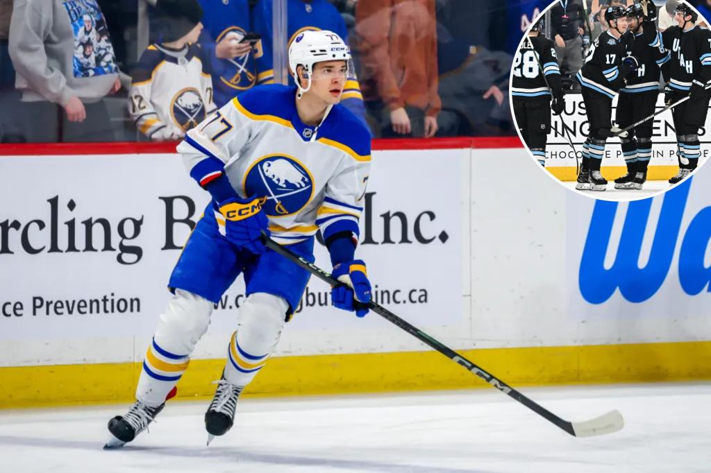 Sabres trade J.J. Peterka to Mammoth in massive pre-NHL draft shakeup