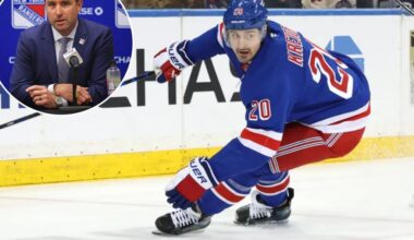 Rangers, Ducks agree to Chris Kreider trade — it's now up to him