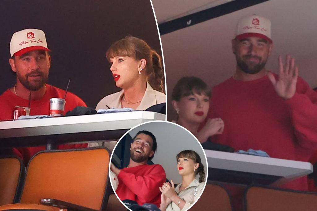 Taylor Swift, Travis Kelce take in Stanley Cup Game 4