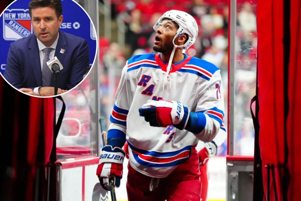 Rangers moving on from K'Andre Miller seems inevitable