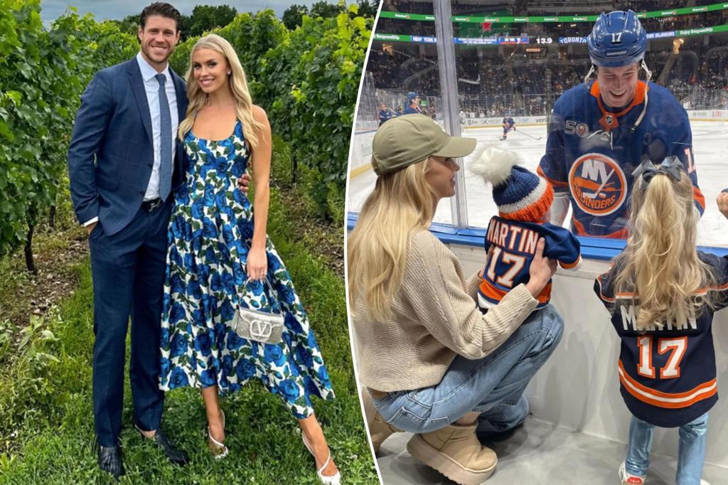 Sydney Esiason says farewell to WAG life after Matt Martin's NHL retirement