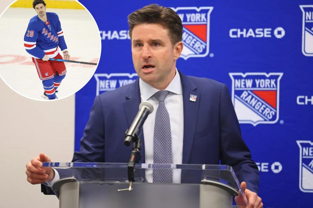 Chris Drury left with flexibility after Chris Kreider's Rangers exit