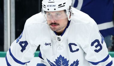 Maple Leafs without Auston Matthews in 6-3 loss to Islanders