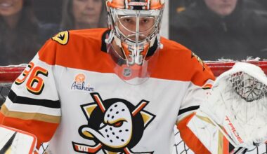 Ducks send G Gibson to Red Wings for G Mrazek, draft picks