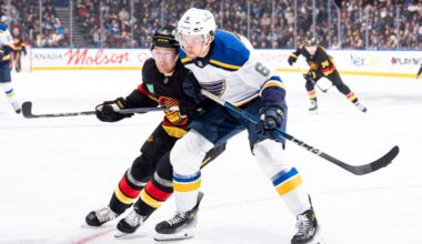 NHL playoff standings: Blues or Canucks for West wild card?