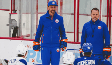 Thompson Takes Charge at Isles Development Camp