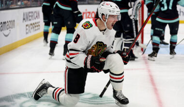 Seattle Kraken Ryan Donato Chicago Blackhawks...
